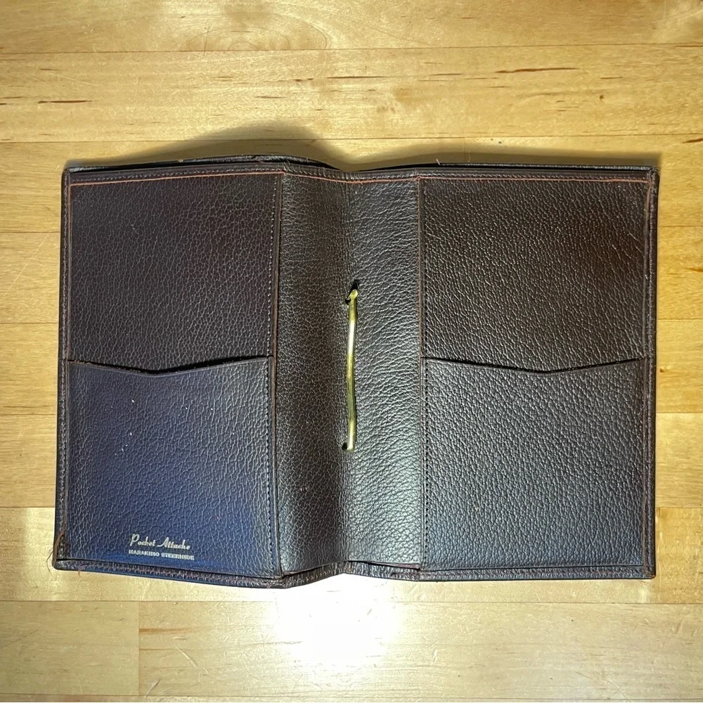 Vintage pochet attache marakino steerhide